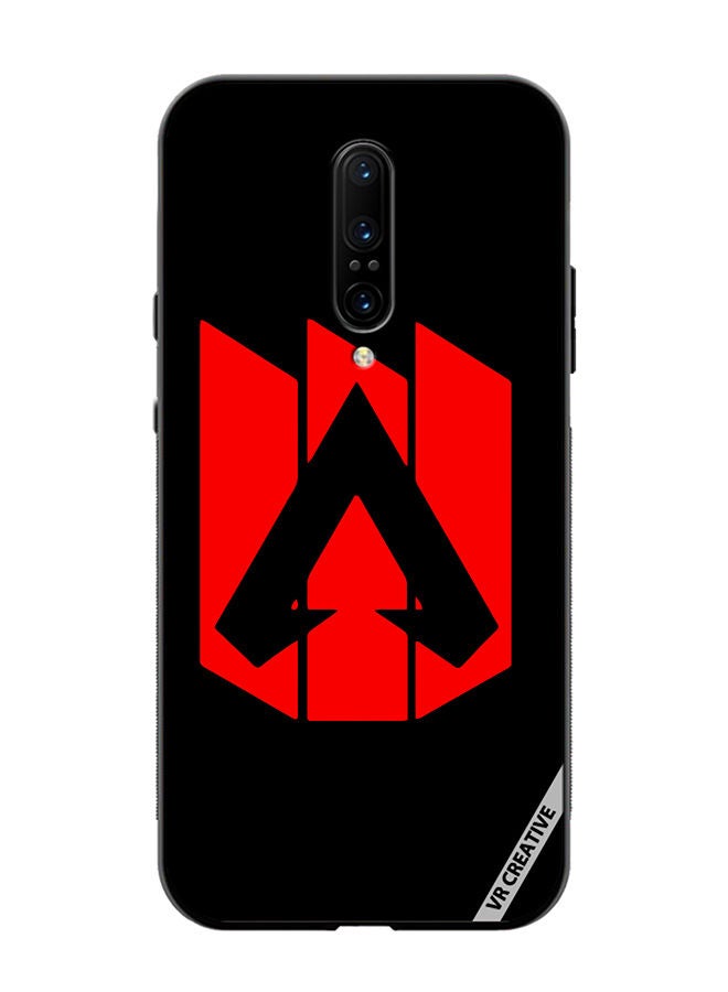 Protective Case Cover For OnePlus 7 Pro Red Logo  Apex Legends Design Multicolour