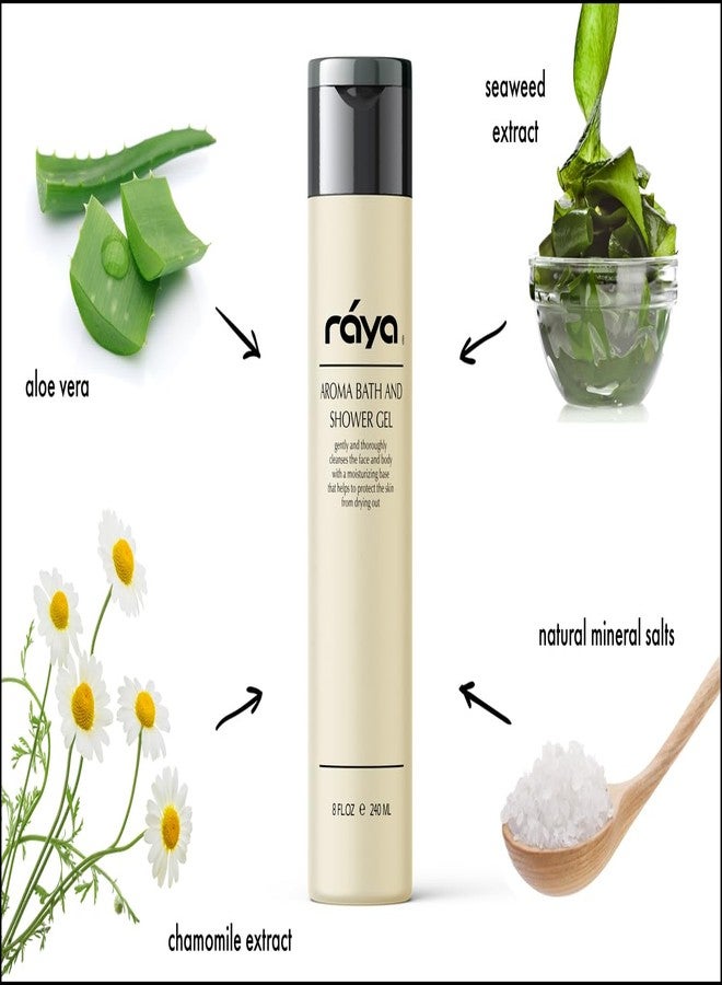 Raya Aroma Bath and Shower Gel 8 oz (108) | Gentle and Moisturizing Body Cleanser | Great for All Skin - Image 2