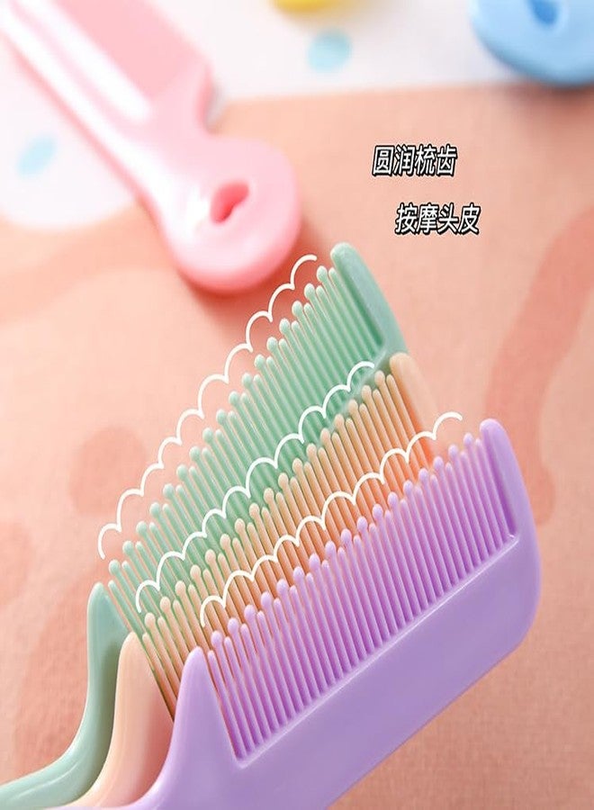 Ghelonadi Small Hairdressing Anti Static Hair New Born Baby Soft Bristles Multicoloured (size - Pack of 3) - Image 4