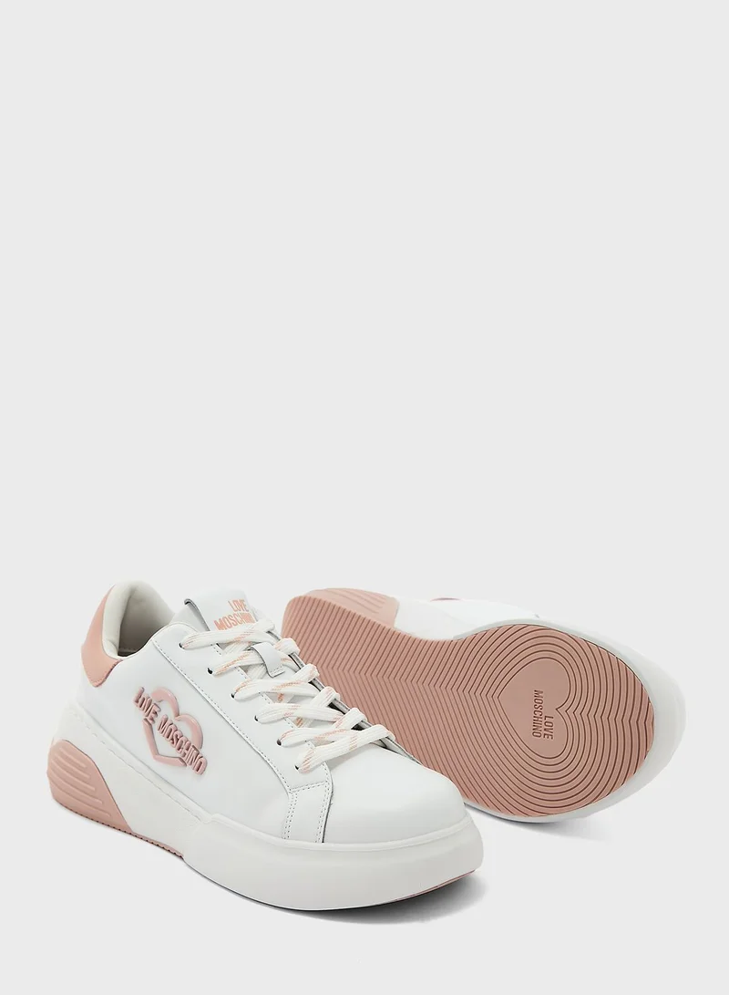 Love Moschino Star Love Low Top Sneakers