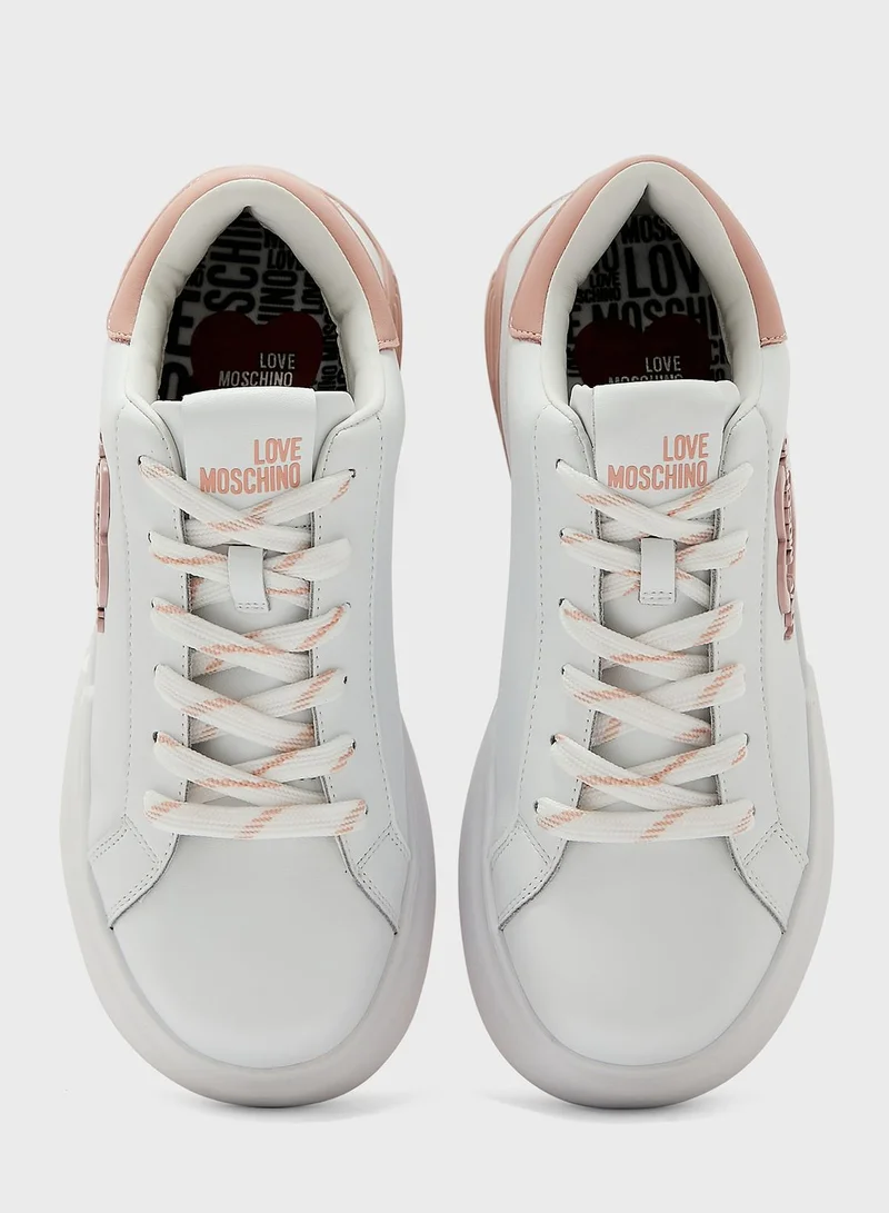 Love Moschino Star Love Low Top Sneakers