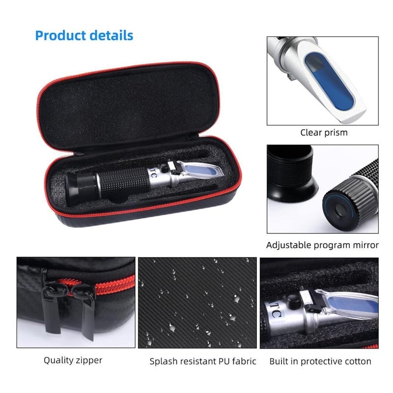 Easy store & transit build Refractometer 0-80 Alcohol Refractometer Concentration Detector of Liquor Alcohol 0-80% V/v Easy to Focus and Calibrate, 2022080927 All usage compatible Long lasting universal build All region coverage Global flexible assemble picks Globally spread simple design Modern color selections Seasonal & permanent compatible Fault optimized construction Year round in stock Authorized haulage delivery Dust tight seal Gulf approved global quality Fast & slow shipment compatible Carefully selected material Cross part assemble fit Multiple options Proper storage environment Compact trendy practical build Quick assemble Wide range usage design Polished safe edge Natural material Varied dimensions Repeated use friendly design - Image 5