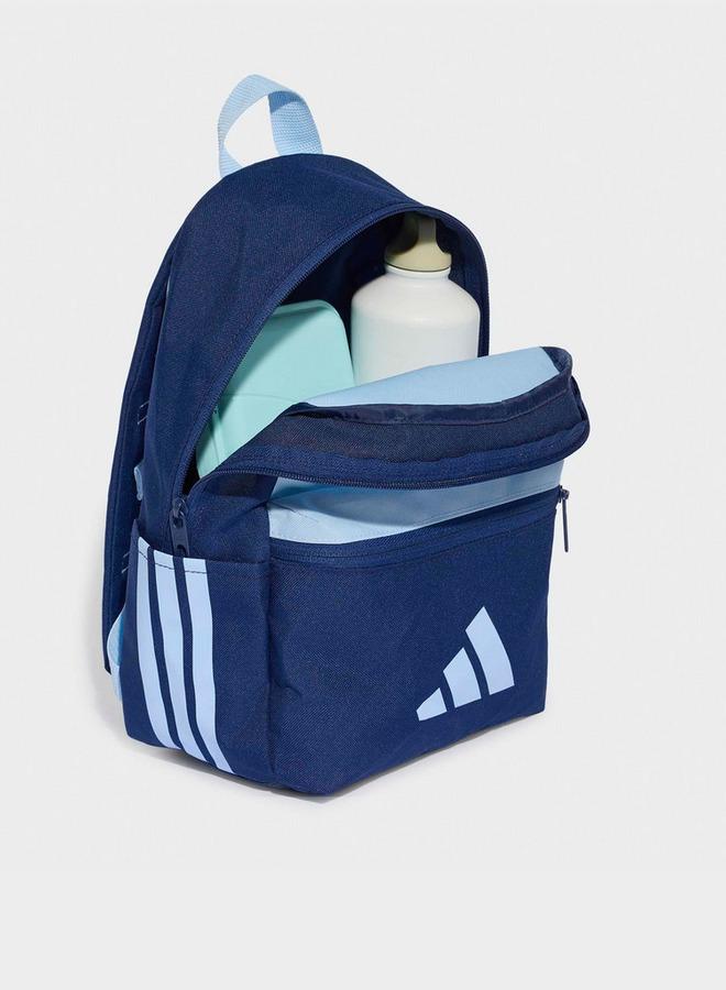 Adidas Logo Print Backpack For Kids 8-13 Years With Front Pocket - 12 L - Image 4