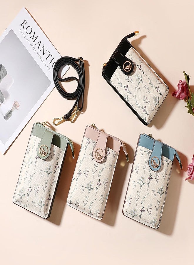GAEKEAO Small Crossbody Bags for Women Leather Cell Phone Purse Bag Wallet with RFID Blocking Credit Card Slots - Image 3