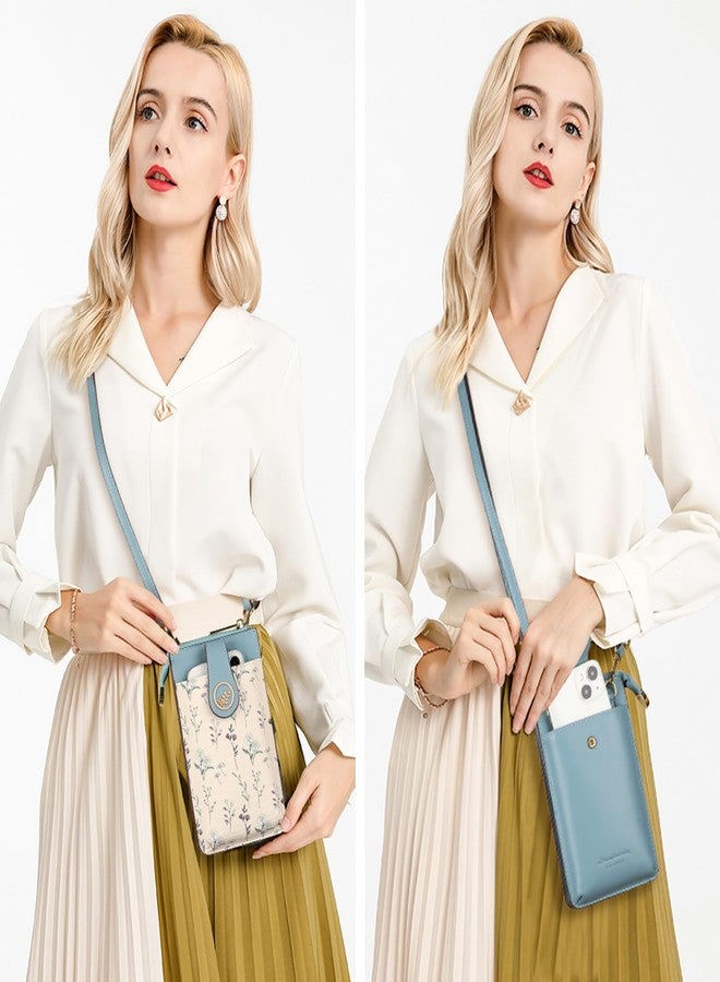 GAEKEAO Small Crossbody Bags for Women Leather Cell Phone Purse Bag Wallet with RFID Blocking Credit Card Slots - Image 2