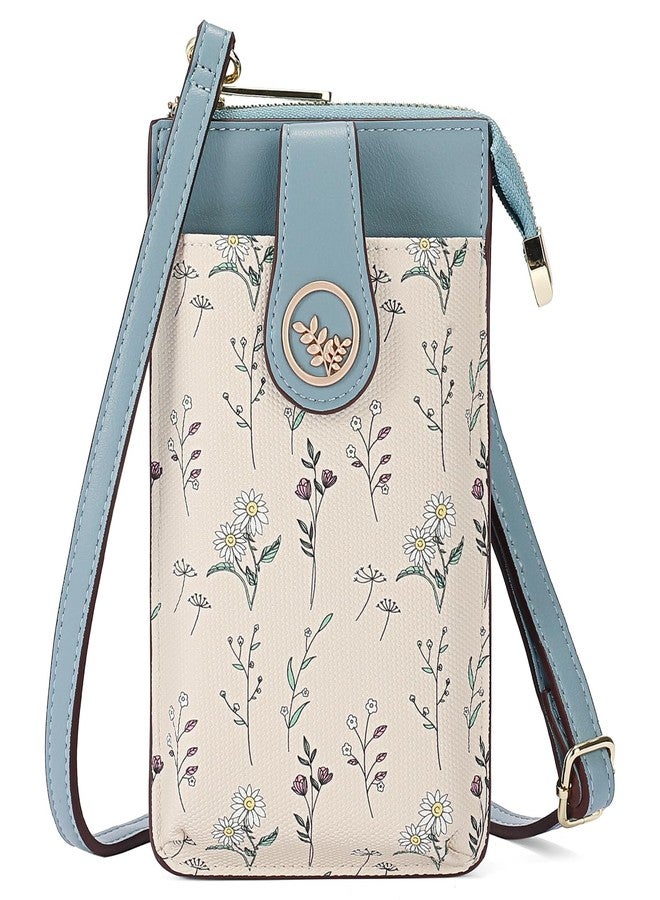 GAEKEAO Small Crossbody Bags for Women Leather Cell Phone Purse Bag Wallet with RFID Blocking Credit Card Slots - Image 1