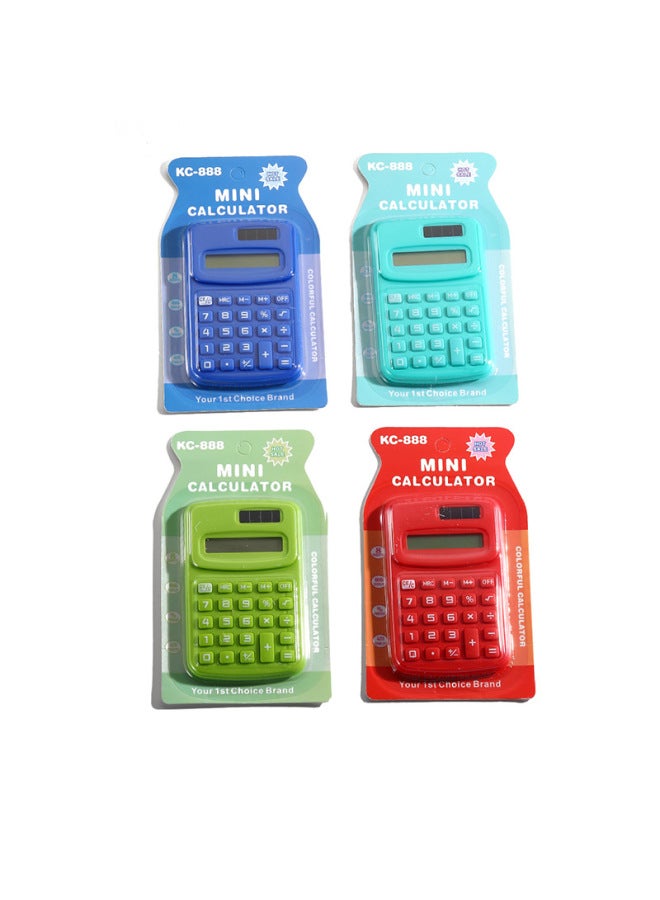 Computer Stationery For Primary School Students Mini Office Calculator Cute Cartoon 8 Bit Computer - Image 1