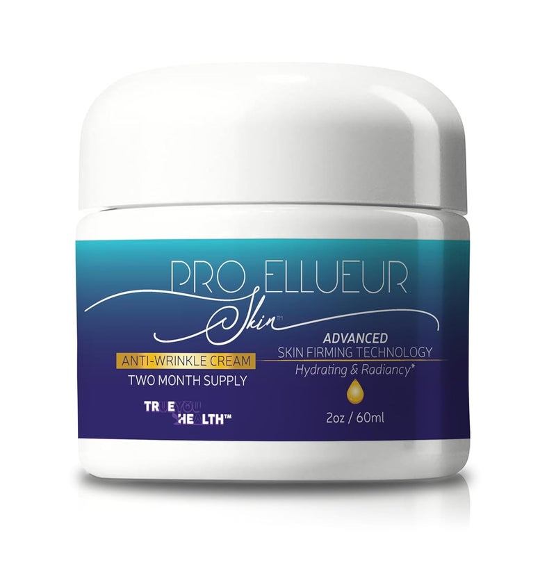 Pro Ellueur Skin Cream  AntiWrinkle Cream  Two Month Supply  Advanced Skin Firming Technology to Help Reduce Signs of Aging  Lift Firm Tighten  Lasting Hydration  NonGreasy Formula