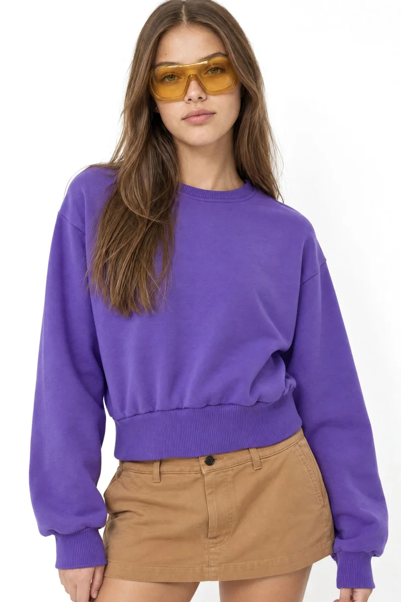 Busem BUSEM Women's Cotton-Blend Sweatshirt