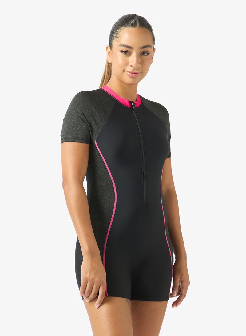 FRWD Zip Up Colorblock Rashguard - Image 4