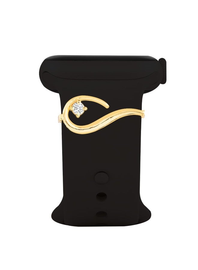 MINUTIAE Gold Plated Watch Charms for Women's & Girls (MNT0364_G) - Image 1