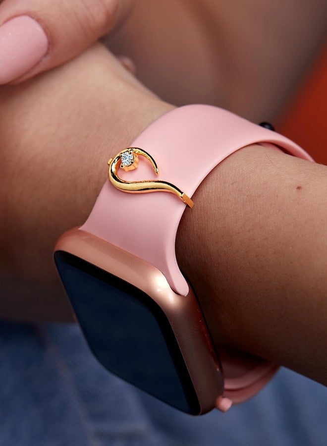MINUTIAE Gold Plated Watch Charms for Women's & Girls (MNT0364_G) - Image 2