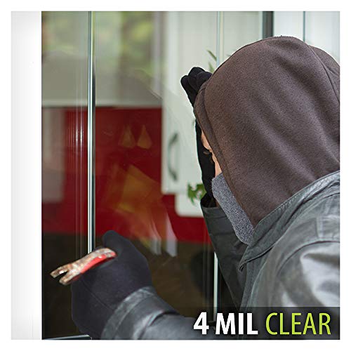BDF S4MC Window Film Security and Safety 4 Mil Clear - 24in X 13ft - Image 5