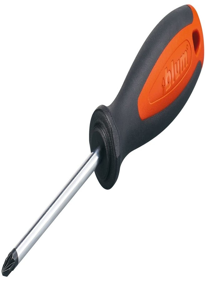 Blum 625TBIx1 Pozi #2 Screw Driver, Nickel Finish - Image 1