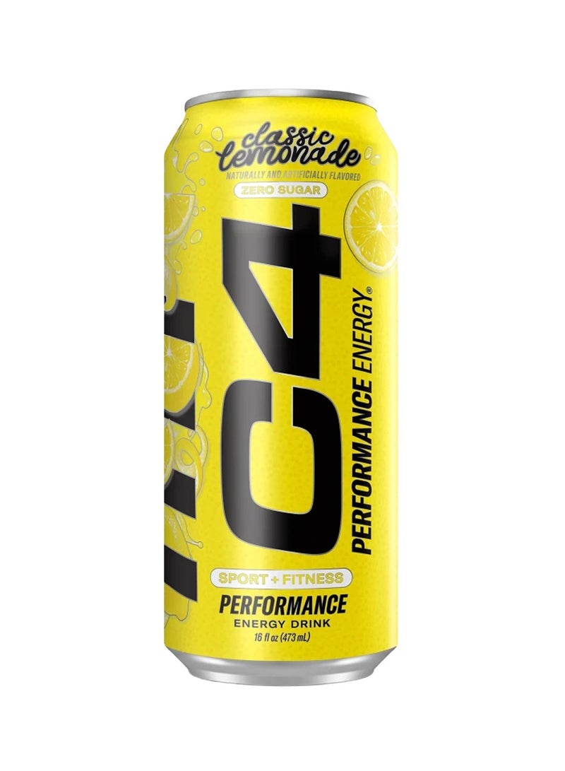 C4 مشروب الطاقة بنكهة الليمون الكلاسيكية - Image 1