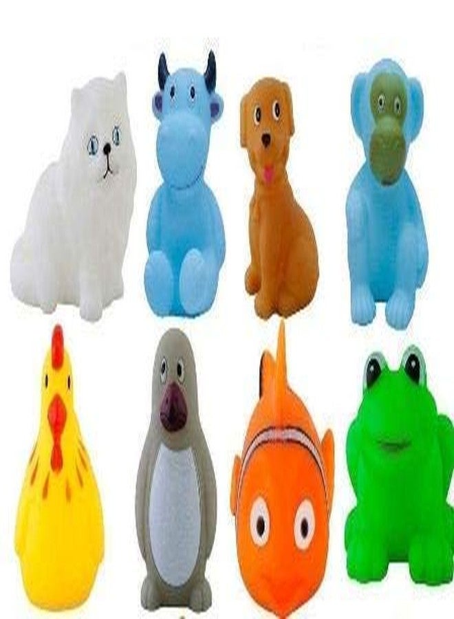 Creative Kids Combo Duck Family & Mini Multi-Pack Baby Bath Toys Set (8 Pcs) – Non-Toxic Rubber Squeezy Floating Bath Toys for Kids & Toddlers (Style 3) - Image 3