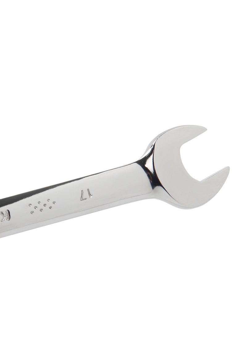 KSEIBI Ratchet Combination Spanner Wrench - Metric, Cr-V Constructed, Tightens/Loosens Nuts and Bolts, Assembling and Maintaining Machinery, Perfect for Home, Bike, Car Repairs. - Image 4