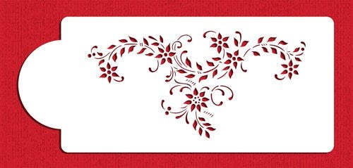 Designer Stencils Wedding Garland Cake Side Stencil by Designer Stencils - Image 2