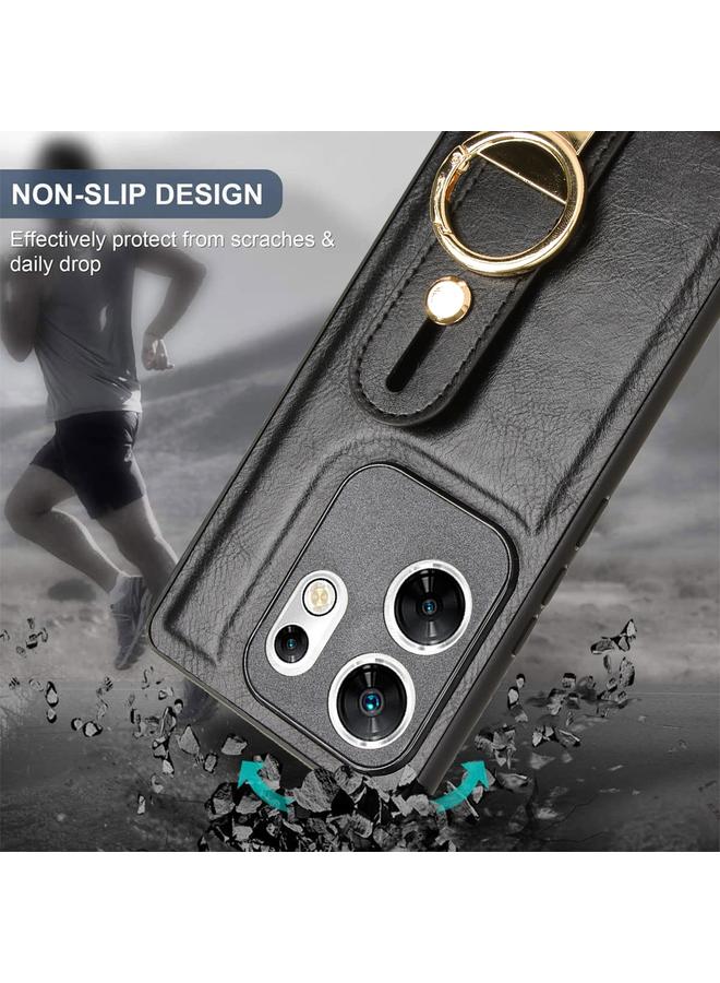 Zaboon Case For Infinix Zero 30 4G Wristband Leather Back Phone Case - Image 4