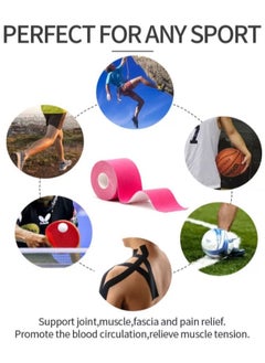 Generic Self-adhesive sports tape for muscle relief, 5 * 5 cm  - Image 2
