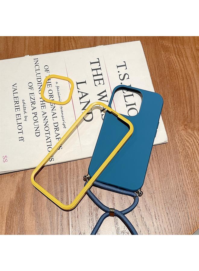 Zaboon Case For iPhone 13 mini 3 In 1 PC + TPU Solid Color Phone Case - Image 3