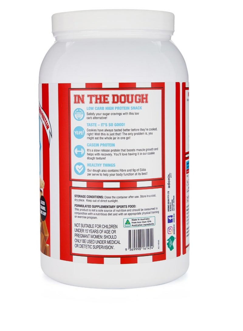 Adonis Dietary Supplement Cookie Dough (Casein Protein) - Salted Caramel And Chocolate Chips - Image 3