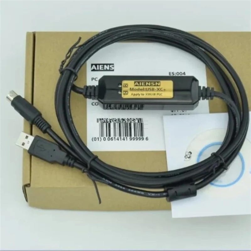كابل برمجة USB-XC للموديلات XC1، XC2، XC3، XC5، يدعم نظام التشغيل Windows 7 (32/64 بت)، معزول أو يحتوي على شريحة CH340 (شريحة FTDI معزولة). - Image 2