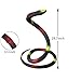 Lechay Rubber Snakes to Keep Birds Away4 Pieces 29 Inch Realistic Rubber Snakes Pranks Halloween Decoration Fake Snake for Garden Props to Scare Birds Squirrels Mice - Image 2