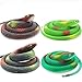 Lechay Rubber Snakes to Keep Birds Away4 Pieces 29 Inch Realistic Rubber Snakes Pranks Halloween Decoration Fake Snake for Garden Props to Scare Birds Squirrels Mice - Image 4
