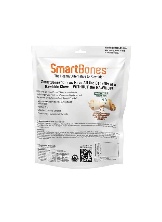 SmartBones Mini Chews with Real Sweet Potato 32 Count, Rawhide-Free Chews for Dogs - Image 2