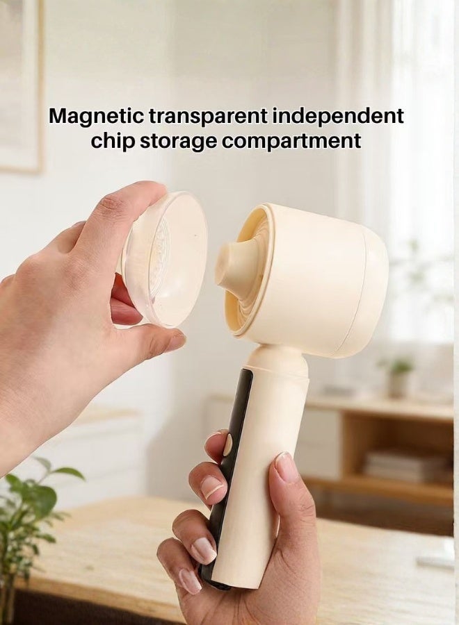 Yaqeen Fabric Shaver, Lint Shavers with 6 Blades Strong Motor Safety Lock Type-C Charge 8800 rounds/min motor 3-speed adjustment LCD screen, Sweater Depiller for Clothes Furniture Couch Pills Fuzz Balls - Image 5