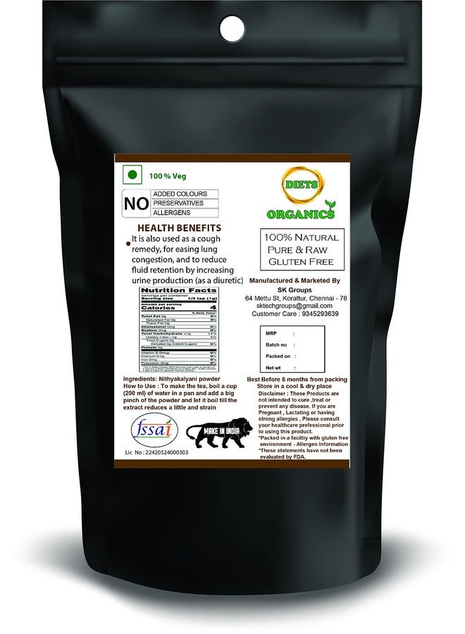 DIETS ORGANICS NithyaKalyani Powder l Catharanthus Roseus Powder -50Gms - Image 2