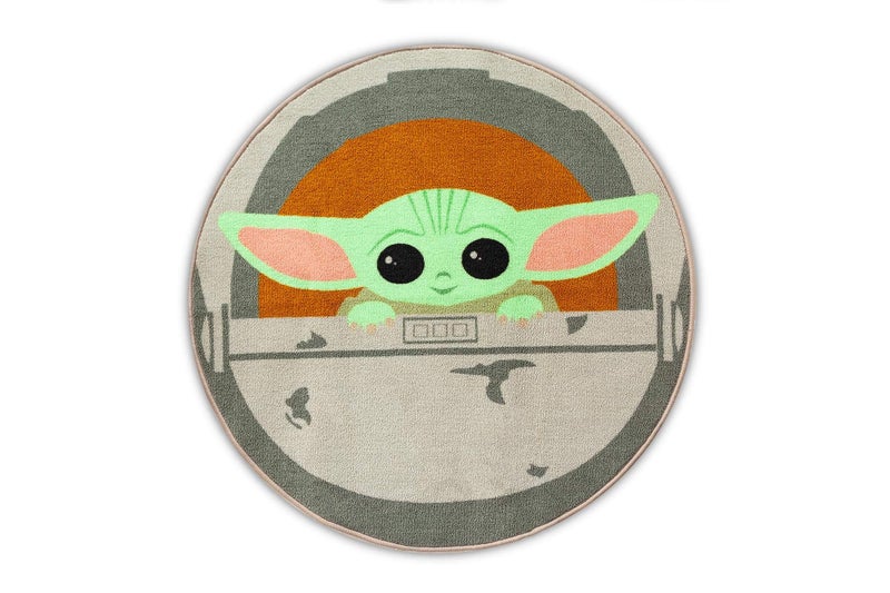 Star Wars The Mandalorian The Child 39Inch Round Area Rug