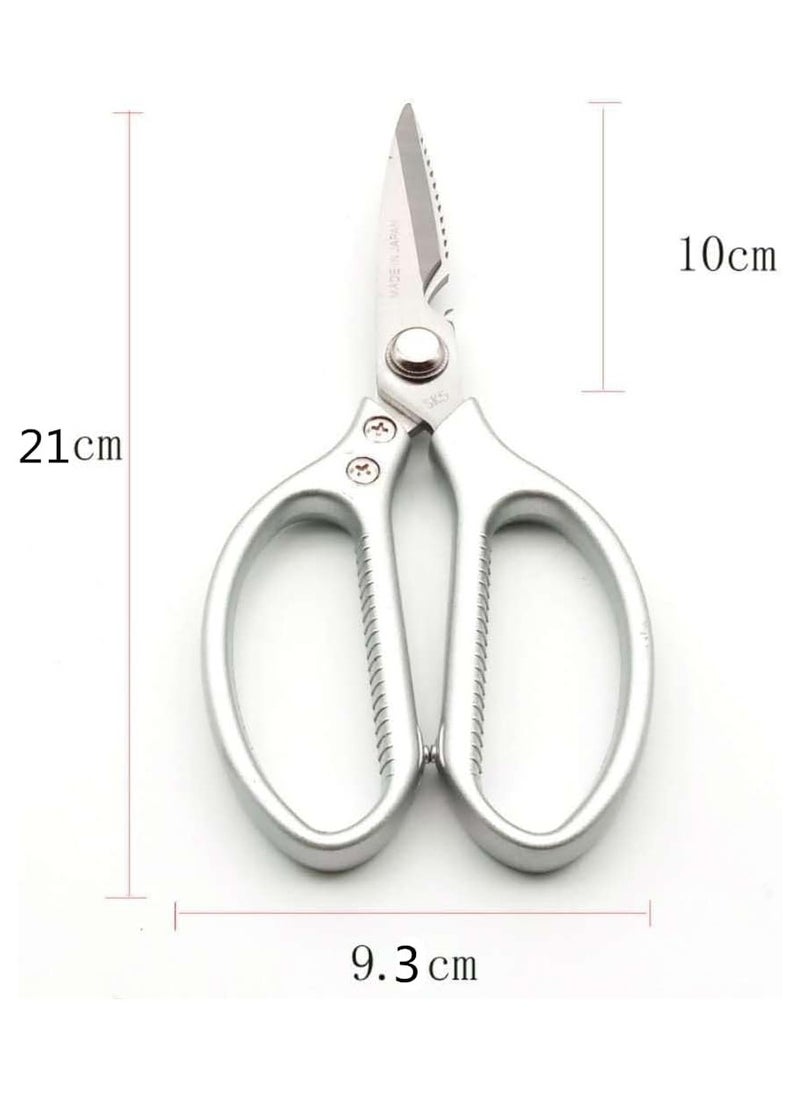 2 Pack Kitchen Scissors, Heavy Duty Sharp Cooking Scissors, Multipurpose StainlessSteel Scissors for Cutting Poultry, Chicken, Meat, Fish Shrimp, and Vegetable, Dishwasher Safe . - pzsku/Z070E348210C399EAD1E5Z/45/_/1700552596/1b36b2d8-6727-4461-a6cd-2293df2af6ef