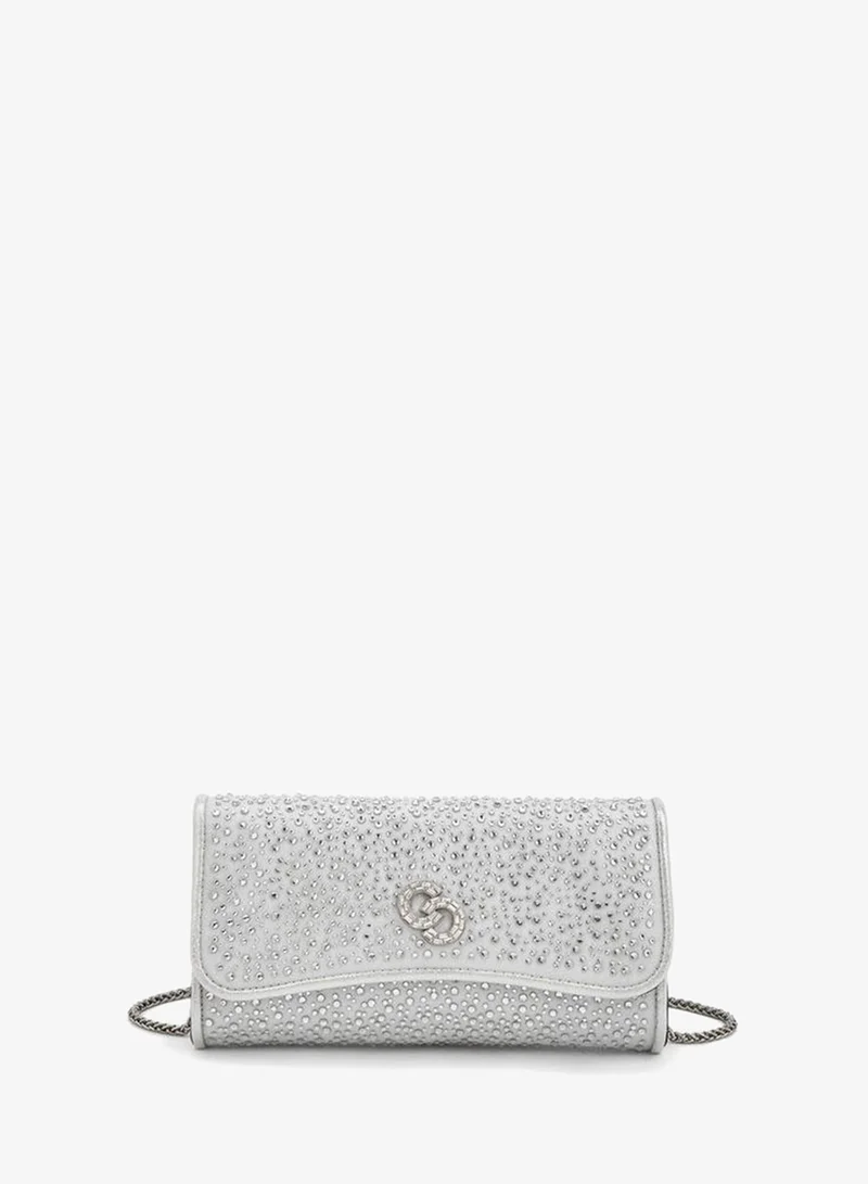 Celeste Embellished Crossbody Bag with Detachable Chain Strap Ramadan Collections