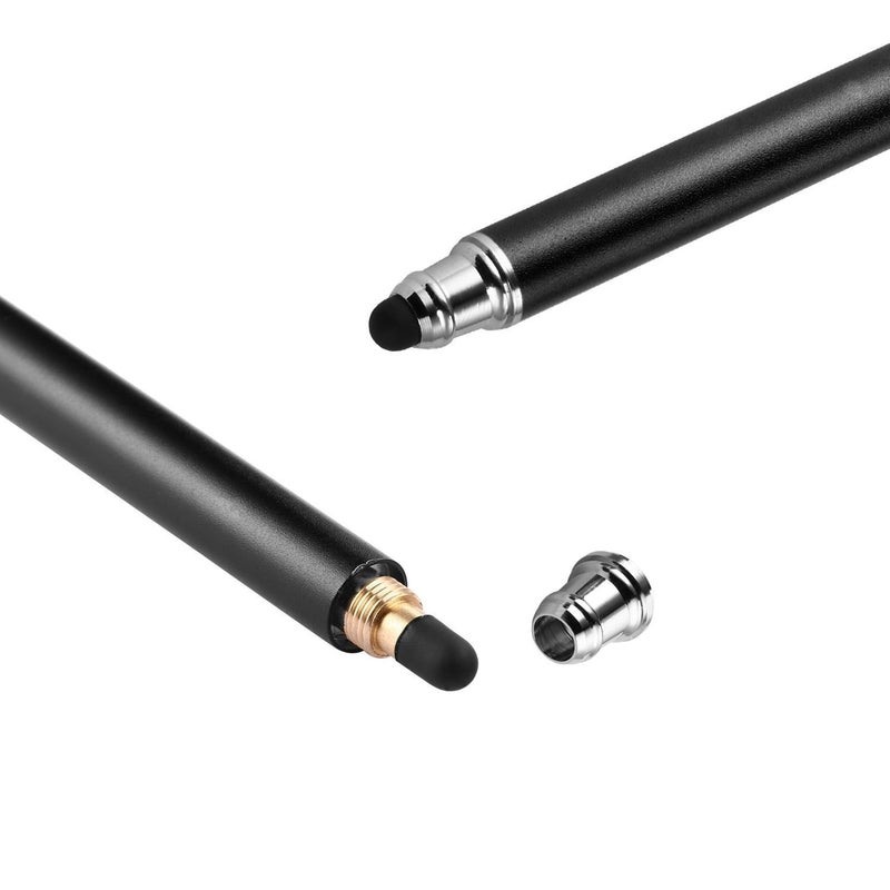 Metro Capacitive Stylus Pens, Rubber Tips 2-in-1 Series, High Sensitivity & Precision styli Pens for Touch Screens Devices (*Black) - Image 5