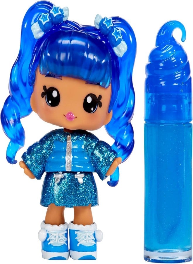 YUMMILAND Lipgloss Doll - Rory Blueberry - Scented Doll with DIY Lip Gloss Kit - Suitable for Girls and Boys Ages 4+ - Image 2