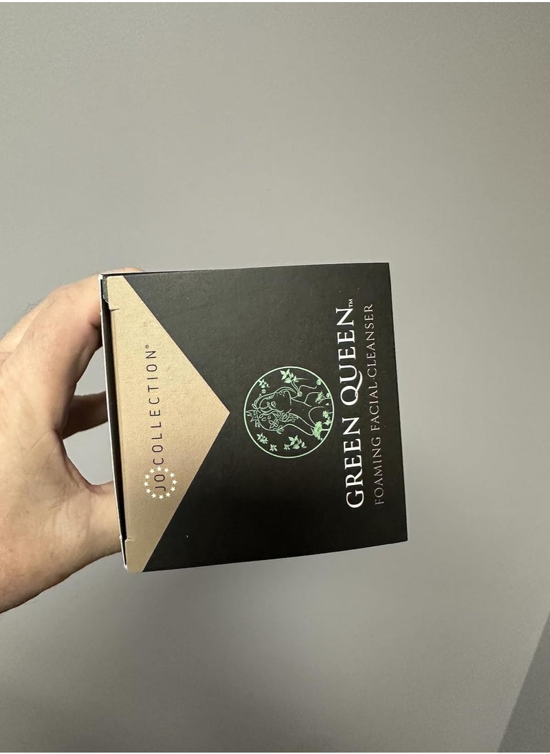 JO COLLECTION Face Wash Foaming Cleanser by Green Queen helps removes excess oil, dirt, and makeup | Foaming action | refreshes & cleanses |help calm skin | Fragrance Free| 110 g  - Image 4