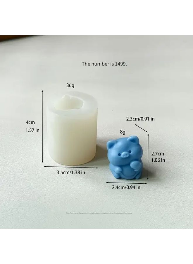 Aromatherapy Gypsum Candle Handmade Silicone Mold Model 1499 Meditation Accessory DIY Craft - Image 2