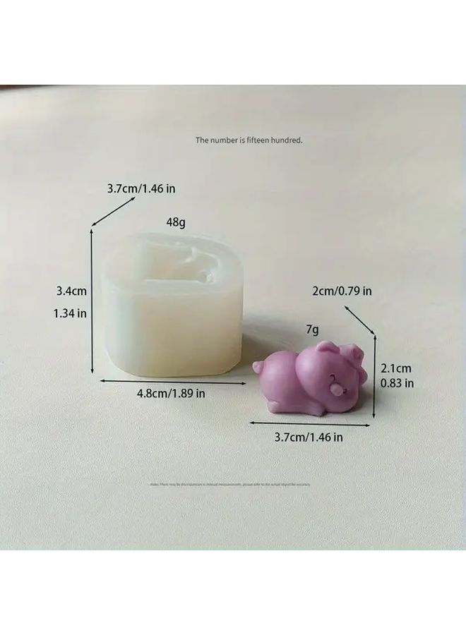 Aromatherapy Gypsum Candle Handmade Silicone Mold Model 1499 Meditation Accessory DIY Craft - Image 3