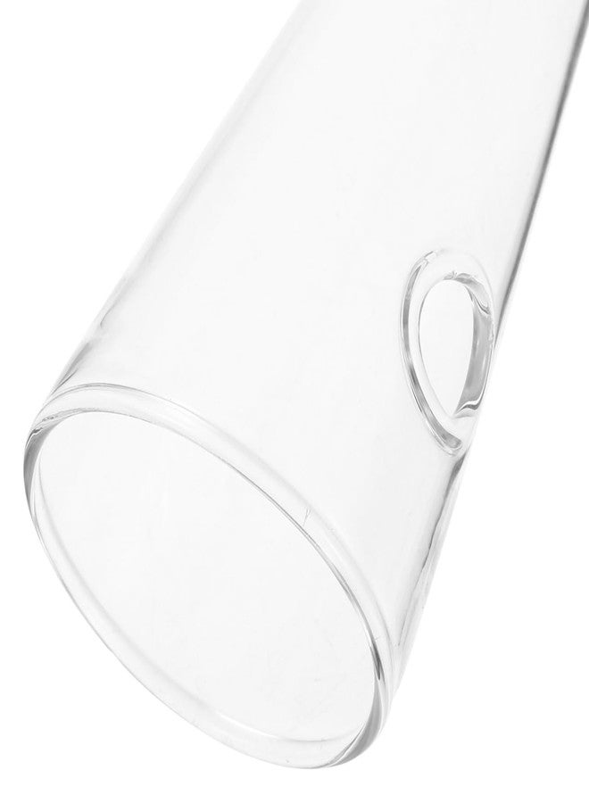 BESTOYARD 2 Pcs Wall-Mounted Vase, 6-Inches Cone Shape Transparent Hydroponic Planter for Flowers, Hanging Wall Decor for Home, Office, Balcony, and Indoor Spaces - Image 3