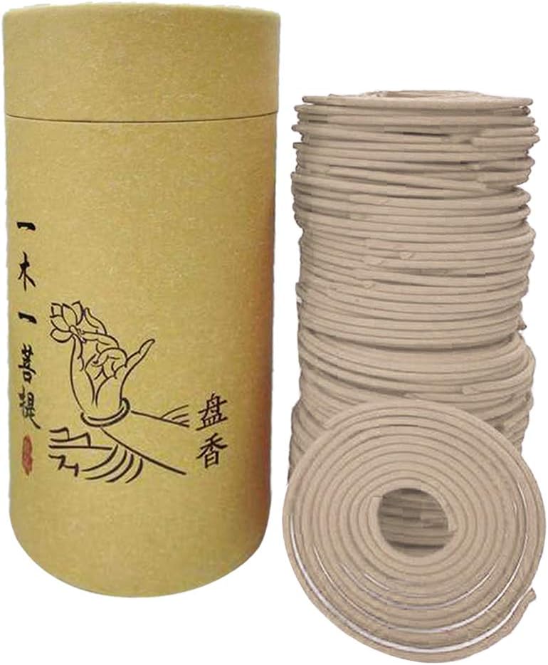 klarakoNatural Sandalwood Rose Incense Home Fragrance Coil Incense Air Refreshing 120 Coils Per Box Jasmine Rose klarakoJasmine, 68mm - Image 4