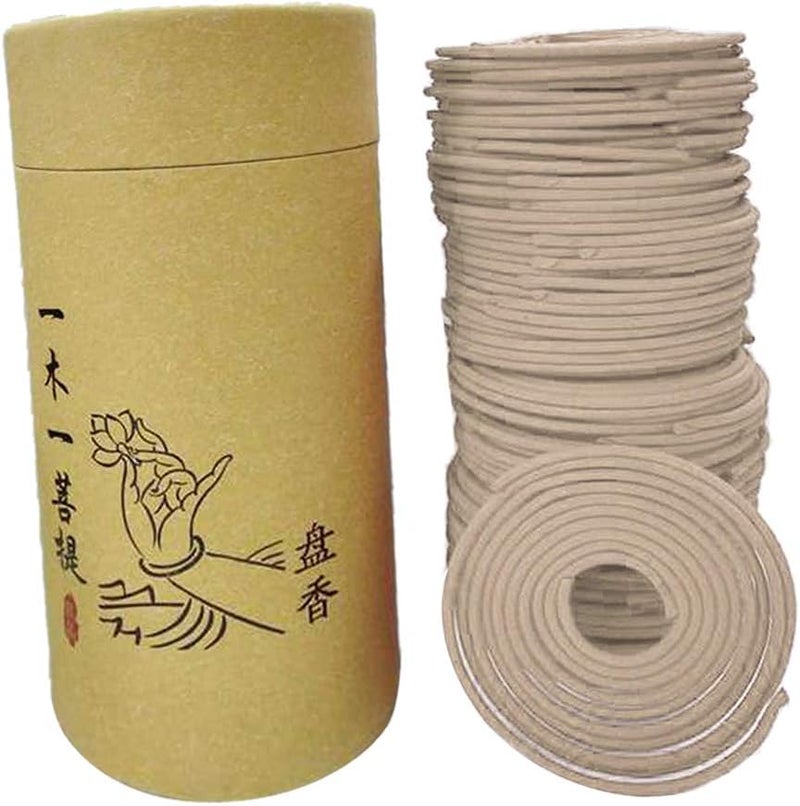 klarakoNatural Sandalwood Rose Incense Home Fragrance Coil Incense Air Refreshing 120 Coils Per Box Jasmine Rose klarakoJasmine, 68mm - Image 3