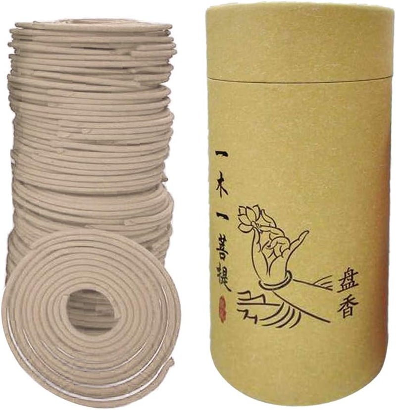 klarakoNatural Sandalwood Rose Incense Home Fragrance Coil Incense Air Refreshing 120 Coils Per Box Jasmine Rose klarakoJasmine, 68mm - Image 5