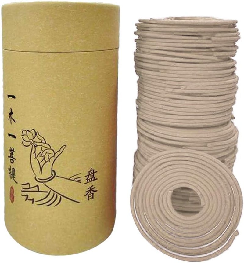 klarakoNatural Sandalwood Rose Incense Home Fragrance Coil Incense Air Refreshing 120 Coils Per Box Jasmine Rose klarakoJasmine, 68mm - Image 2