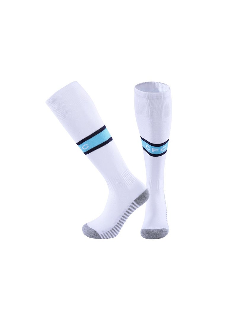 KUYING Wholesale of adult and children's towel bottom wear-resistant and odor resistant long tube sports socks for men