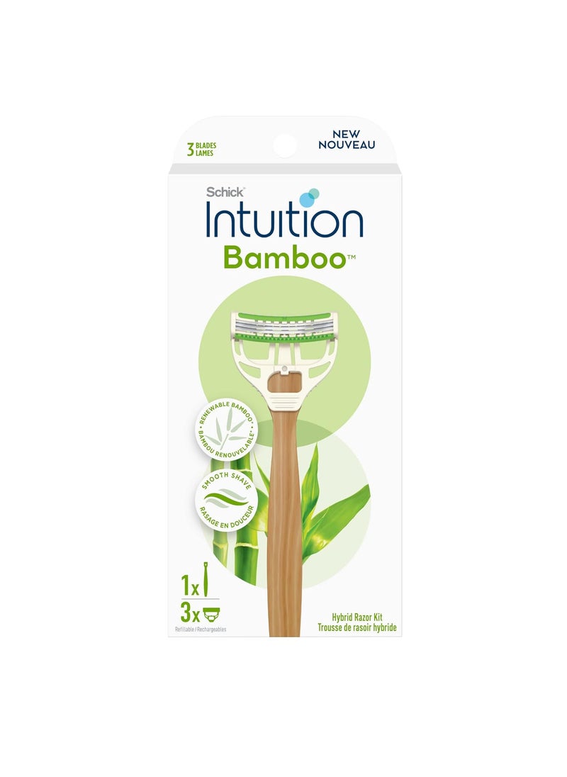 Intuition Schick Intuition Bamboo Disposable Razors for Women 3ct 