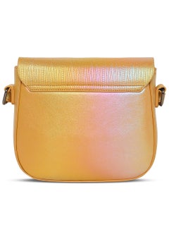 CAPRESE Caprese Theia Iridescent Yellow Faux Leather Small Sling Bag  - Image 3