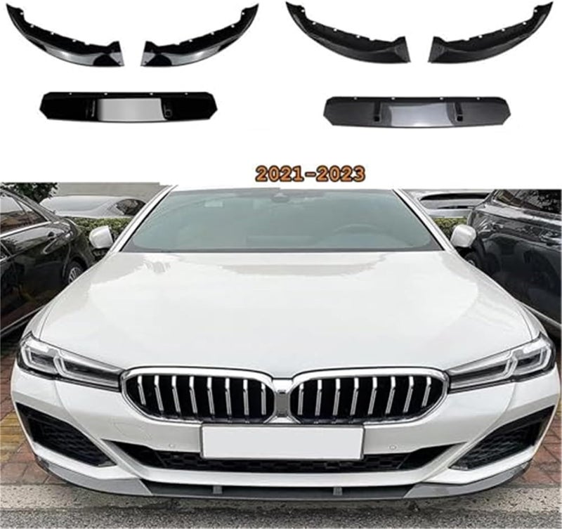 Yurefax Front Bumper Lip Spoiler for BMW 5 Series G30 - Image 2