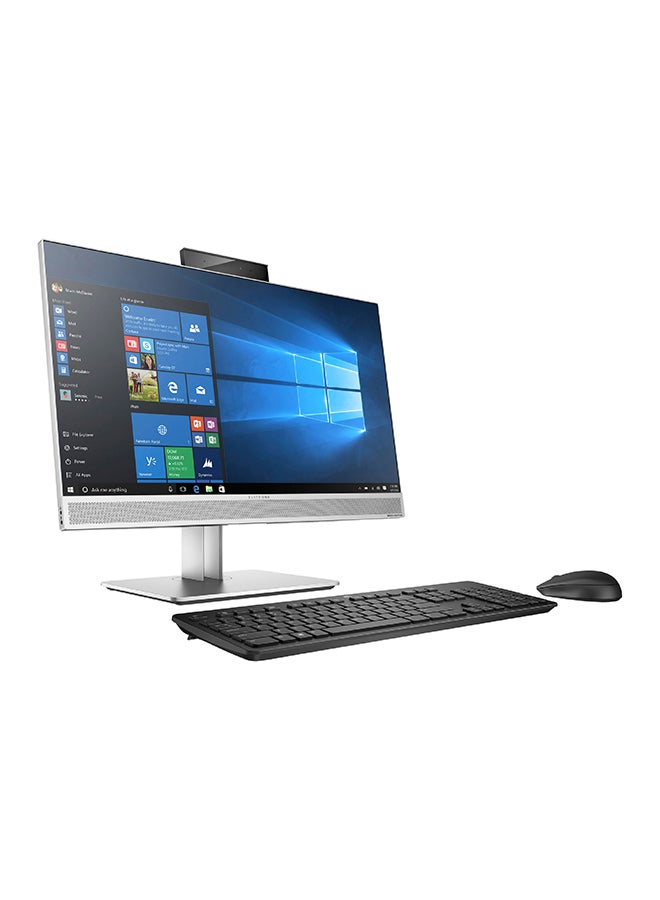HP Renewed - All-in-One Desktop PC EliteOne 800 G4 AIO With 24-Inch Full HD Display,Intel Core i5 Processor/Dual Core/8th Gen/8GB RAM/256GB SSD/Windows/‎Intel HD 620 With Flip Camera English Silver - Image 3